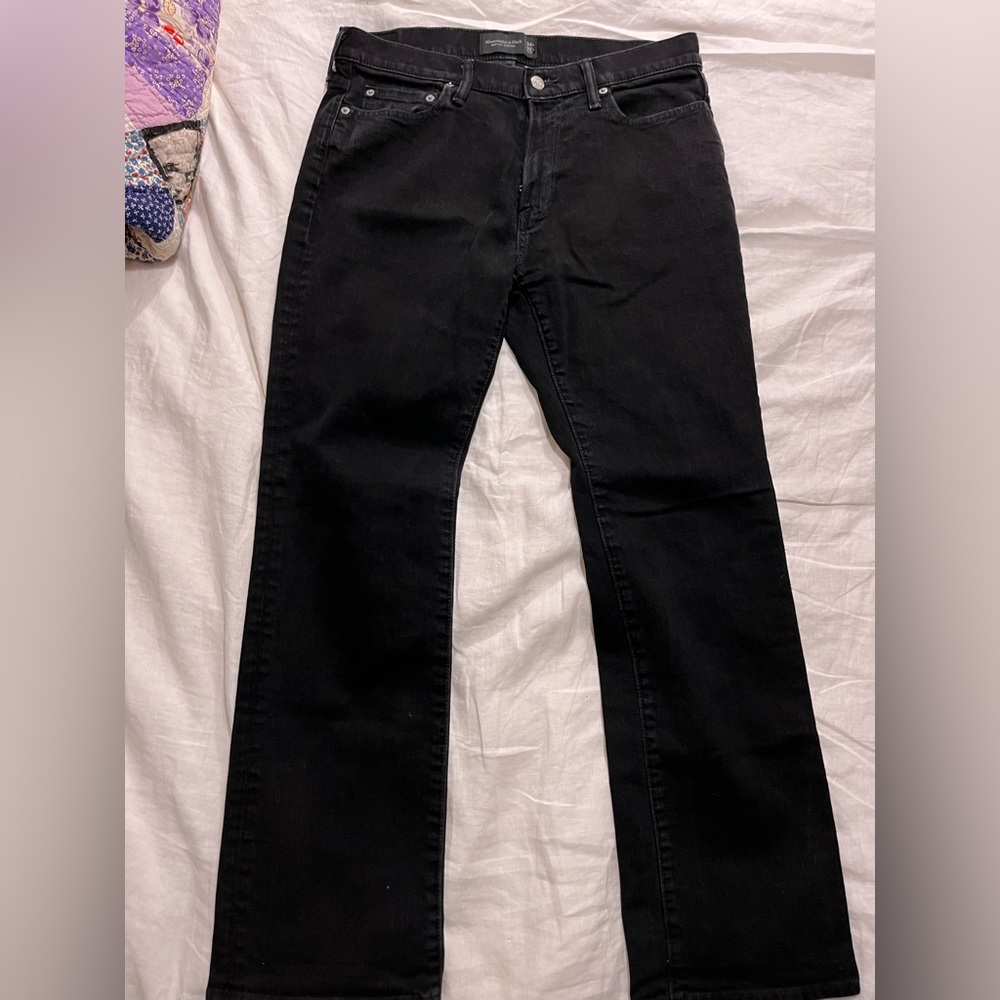 Abercrombie and Fitch black jeans